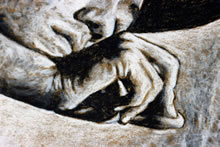 The Secret by T.Mallon - 20 x 21 in / 51 x 53 cm - Hermes (detail 3)