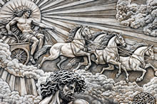Liberation, by Tom Mallon - Helios Towing the Sun