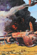 Copy of Robert Taylor's 'Apaches', Copy by Tom Mallon, Oil on Canvas, Detail of Smoke Trail